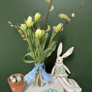 Easter Tulip Jar